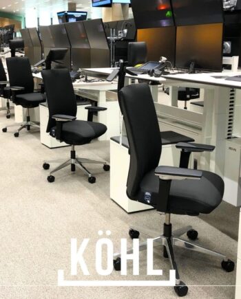 Kohl Tempeo Fresh Basic kontorstol, sort stel